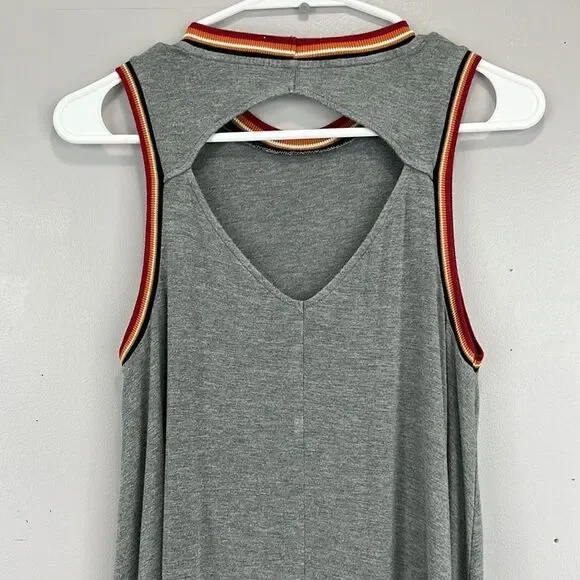 American Eagle Outfitters Gray Jersey Stretch Dress - Picture 4 of 5